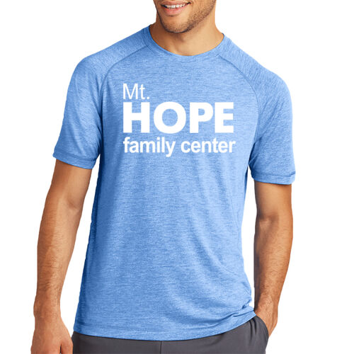 Mt. Hope Family Center Short Sleeve Sport Wicking Printed T-Shirt Thumbnail