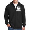 Ultimate Cotton ® Full Zip Hooded Sweatshirt Thumbnail