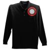 Long Sleeve Silk Touch Polo with Pocket Thumbnail