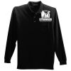 Long Sleeve Silk Touch Polo with Pocket Thumbnail